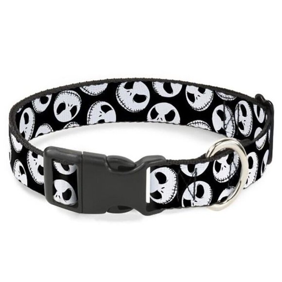 New Disney Nightmare Before Christmas Dog Collar Jack Skellington Med 11" 17" - Picture 1 of 4